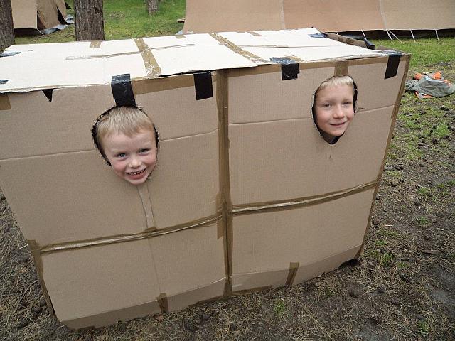 Levend tetris met de bevers, welpen en verkenners 4
