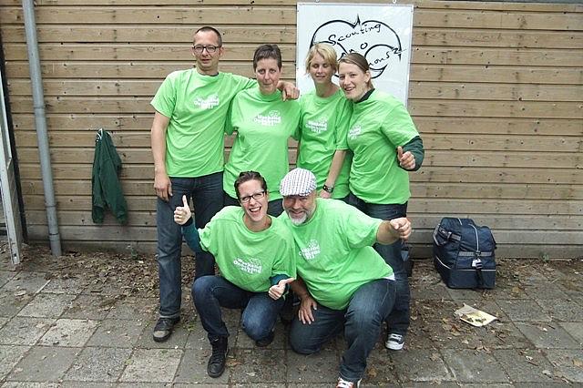 Team groen.