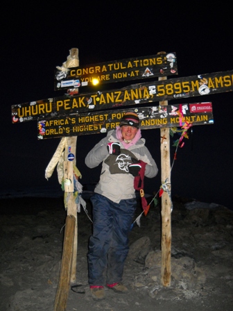 Menno On Tour in Tanzania Kilimanjaro