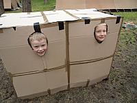 Levend tetris met de bevers, welpen en verkenners 4