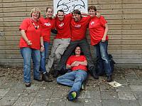 Team rood.